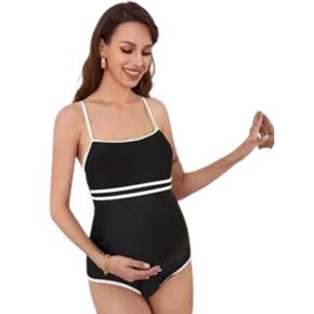 Traje de Baño de Maternidad B/W